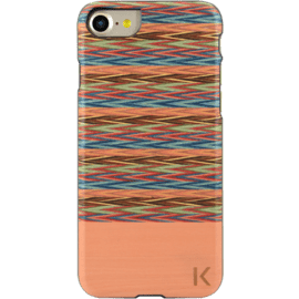 Coque bois pour Apple iPhone 7/8/SE 2020, Browny Check