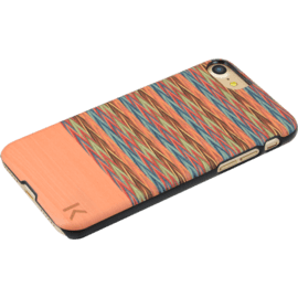 Coque bois pour Apple iPhone 7/8/SE 2020, Browny Check