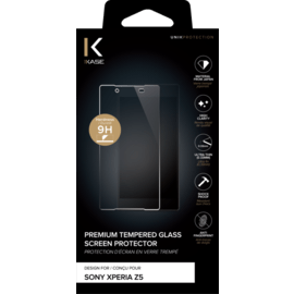Protection d'écran premium en verre trempé pour Sony Xperia Z5, Transparent