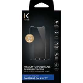 Protection d'écran premium en verre trempé pour Samsung Galaxy S7 Plus, Transparent