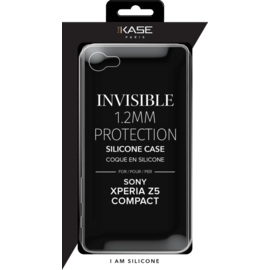 (P) Coque Slim Invisible pour Sony Xperia Z5 Compact 1,2mm, Transparent 