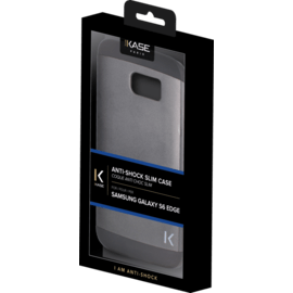 (P) Coque slim anti-choc pour Samsung Galaxy S6 Edge, Gris sidéral