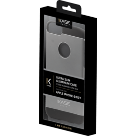 Coque aluminium ultra slim pour Apple iPhone 6/6s/7, Gris sidéral