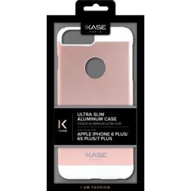 Coque aluminium ultra slim pour Apple iPhone 6 Plus/6s Plus/7 Plus, Or Rose
