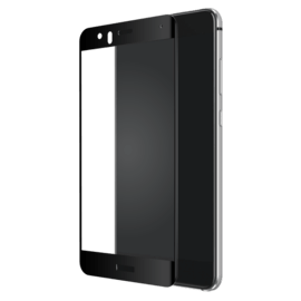 Protection d'écran en verre trempé (100% de surface couverte) pour Huawei P10 Lite, Noir