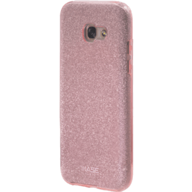 Coque slim pailletée étincelante pour Samsung Galaxy A3 (2017), Or Rose 