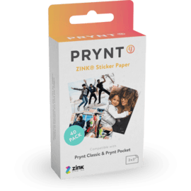 ZINK Sticker Paper forthe Prynt Pocket- 40Pack