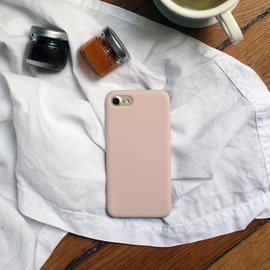 (Edition spéciale) Coque en Gel de Silicone Doux pour Apple iPhone 7/8/SE 2020/SE 2022, Rose Sable