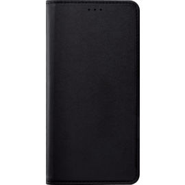 Coque clapet folio avec fente pour cartes & support pour Sony Xperia XZ2 Compact, Noir