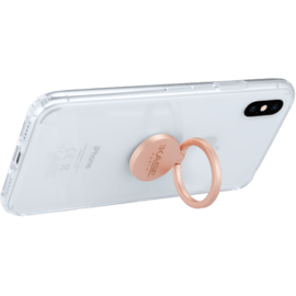 Flip magnétique anneau accroche & support smartphone, Or rose