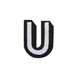Lettre U Sticker brodé