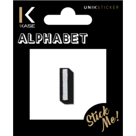 Lettre I Sticker brodé