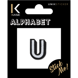 Lettre U Sticker brodé
