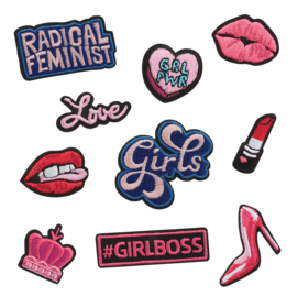 Girl Boss Stickers brodés 
