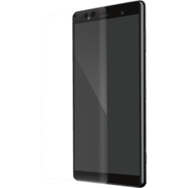 Protection d'écran en verre trempé Bord à Bord Incurvé pour Sony Xperia XZ3, Noir
