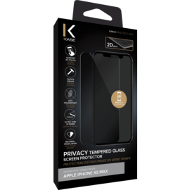 Protection d'écran Privée en verre trempé pour Apple iPhone XS Max