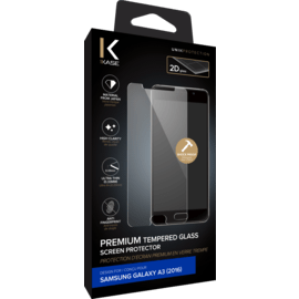 Protection d'écran premium en verre trempé pour Samsung Galaxy A3(2016), Transparent