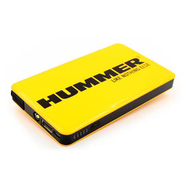 Hummer Batterie externe démarreur multifonction 6 000mAh, Jaune