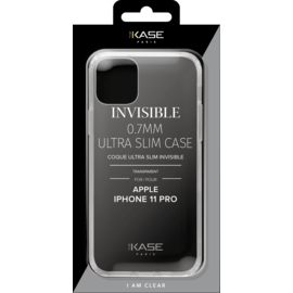 Coque Ultra Slim Invisible pour Apple iPhone 11 Pro 0,7mm, Transparent