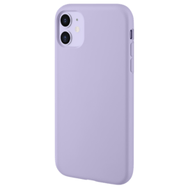 Coque antichoc en gel de silicone doux pour Apple iPhone 11, Violet Lilas