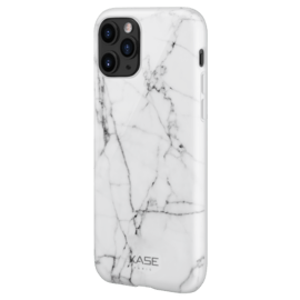 Coque effet marbré pour Apple iPhone 11 Pro, Blanc 