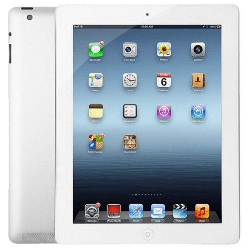 Reconditionné Apple iPad 3 (Blanc, 16 Go) Wi-Fi + Cellulaire Déverrouillé  Excellente