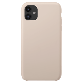 Coque en Gel de Silicone Doux pour Apple iPhone 11, Rose Sable