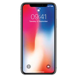 iPhone X reconditionné 256 Go, Gris sidéral, SANS FACE ID, débloqué