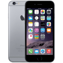iPhone 6 reconditionné 16 Go, Gris sidéral, SANS TOUCH ID, débloqué