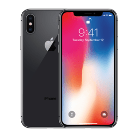 iPhone X reconditionné 256 Go, Gris sidéral, SANS FACE ID, débloqué