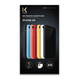 iPhone XR reconditionné 64 Go, Bleu, débloqué