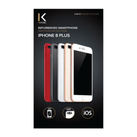 iPhone 8 Plus reconditionné 256 Go, Rouge, débloqué