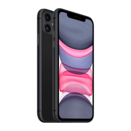 iPhone 11 reconditionné 64 Go, Noir, débloqué