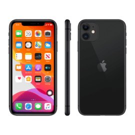 iPhone 11 reconditionné 64 Go, Noir, débloqué