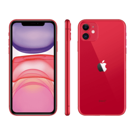 iPhone 11 reconditionné 128 Go, Rouge, débloqué