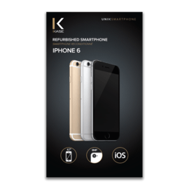 iPhone 6 reconditionné 16 Go, Argent, SANS TOUCH ID, débloqué