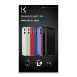 iPhone 12 Mini reconditionné 128 Go, Rouge, SANS FACE ID