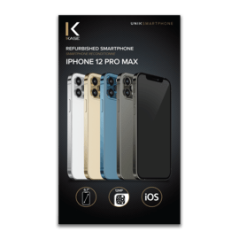 iPhone 12 Pro Max reconditionné 256 Go, Argent, débloqué