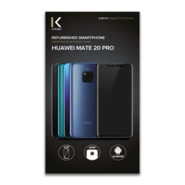 Mate 20 Pro reconditionné 128 Go, Noir, débloqué