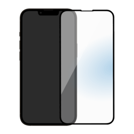 Protection d’écran antibactérienne en verre trempé ultra-résistant (100% de surface couverte) pour Apple iPhone 13 Pro Max, Noir
