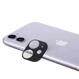 Gen 2.0 Protection pour objectif d'appareil photo premium en verre trempé Apple iPhone 11, Noir
