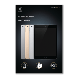 iPad mini 4 reconditionné 16 Go, Gris sidéral, débloqué