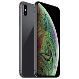 iPhone XS Max reconditionné 512 Go, Gris sidéral SANS LOGO, débloqué