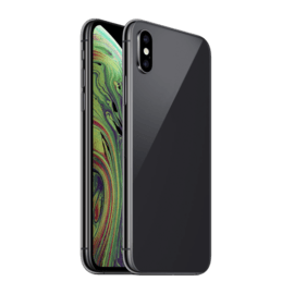 iPhone XS reconditionné 64 Go, Gris sidéral SANS LOGO, débloqué