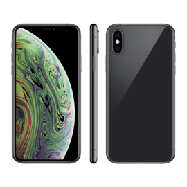 iPhone XS reconditionné 64 Go, Gris sidéral SANS LOGO, débloqué