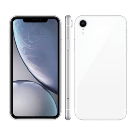iPhone XR reconditionné 64 Go, Blanc SANS LOGO, débloqué