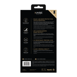 Coque hybride invisible pour Apple iPhone 13, Transparente