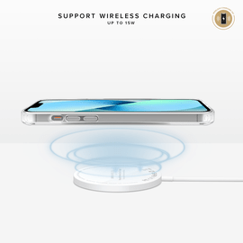 Coque hybride invisible pour Apple iPhone 13 mini, Transparent