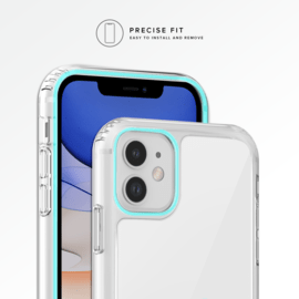Coque Antichoc hybride invisible for Apple iPhone 11, Transparente