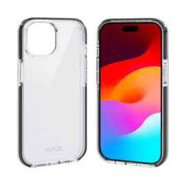 Coque Sport mesh pour Apple iPhone 15, Noir de jais